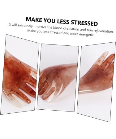 Buy Tovinanna 2-Piece Massage Brush Set | Gua Sha Head Massager & Scalp Comb for Ultimate Relaxation | International Shipping Available - Buy Online on GoSupps.com