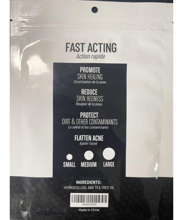 BASIC CONCEPTS Acne Patches (120 Pack) - Tea Tree Oil and Hydrocolloid Pimple Stickers for Face - 3 Sizes Blemish Dots for Clear Skin - Buy Online on GoSupps.com