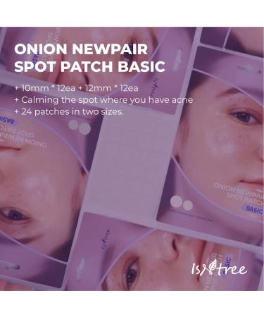 ISNTREE Onion Newpair Pimple Patch - 24 Water-Resistant Blemish & Spot Care Patches in 2 Sizes | International Shipping Available - Buy Online on GoSupps.com