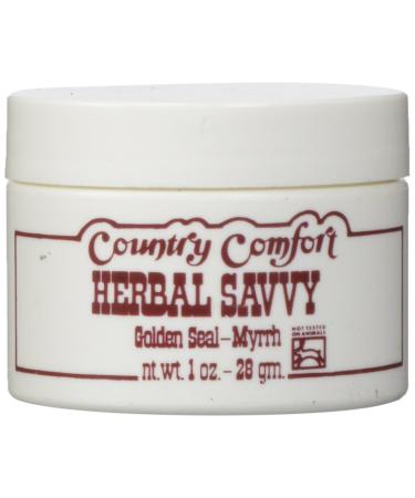 Country Comfort Herbal Savvy Golden Seal-Myrrh - 1 Oz, 1 Ounce