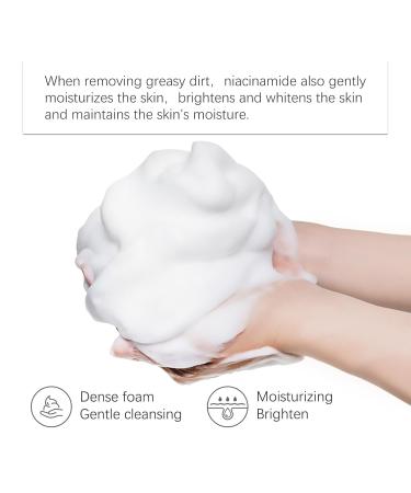 Brightening Facial Cleanser - Deep Cleanse Hydrate And Illuminate Skin Oil Control No Tightness Gentle Face Wash For All Skin Types(1PCS) 1 Count (Pack of 1) - Buy Online on GoSupps.com