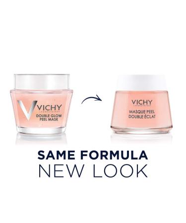 Vichy Mineral Double Glow Peel Face Mask - Oil Free Blueberry Exfoliating Mask 2.53 Fl Oz - Buy Online on GoSupps.com
