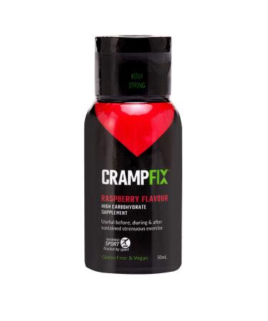 Crampfix 50ml Flip-Top Lid Squeeze Bottle - Fast & Effective Relief from Muscle Cramp (Raspberry)