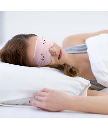 Angelika Shalala 4-Piece Sleep Mask Set for Women & Kids - Soft Funny Eye Masks for Comfortable Sleep - Buy Online on GoSupps.com