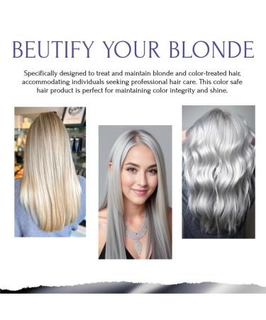 LUVI COSMETICS Silver Mask for Blond Hair - Glossy Treatment & Superior Home Care (8.47 fl oz/240 g) - Shop Internationally - Buy Online on GoSupps.com