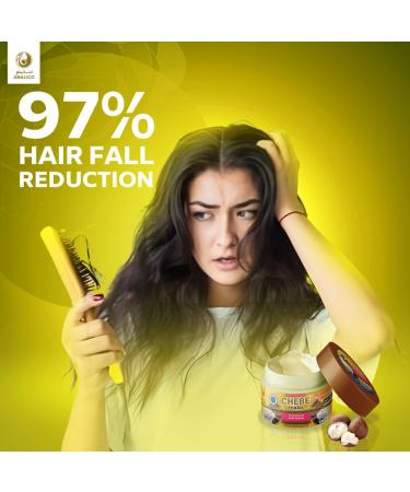 Leave-in Cream with African Chebe Powder & Shea Butter | Hair Growth Conditioner for Dry & Damaged Hair (12.7 OZ - Buy Online on GoSupps.com