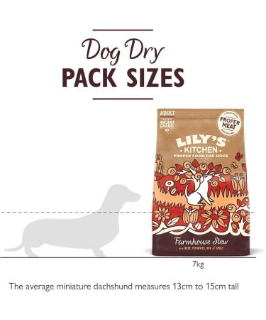 Lily's Kitchen Ancient Grains Beef with Potatoes Rye & Spelt for Dogs 7kg - Buy Online on GoSupps.com