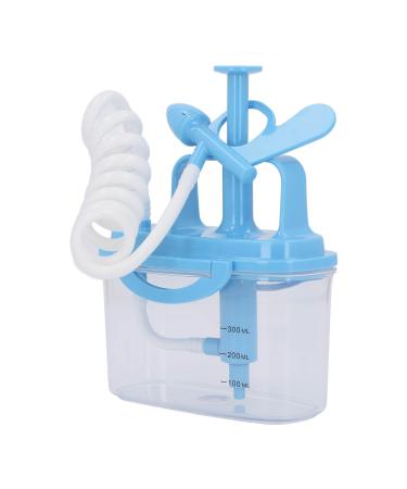 SUNGOOYUE Sinus Rinse Neti Pot 300ml Capacity Manual Press Deep Cleansing Nasal Wash Irrigation System for Home and Traveling Use