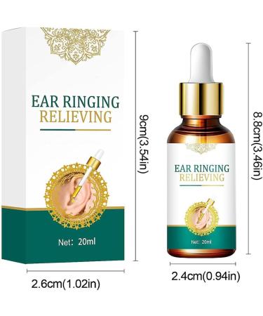 South Moon Tinnitus Relief Ear Drops for Adults - Alleviate Ear Ringing with Ring Relief Treatment Oil (2pcs) - Buy Online on GoSupps.com
