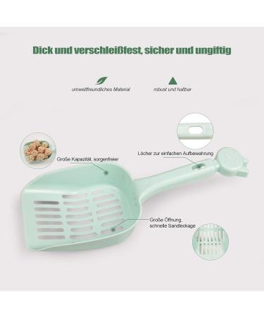 Roundler Pet Sweeper Set - Mini Broom & Cleaning Brush for Rabbits Guinea Pigs & Hamsters | Includes Spray Bottle & Sand Shovel | Blue - Buy Online on GoSupps.com