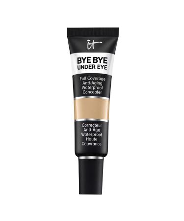 IT Cosmetics Bye Bye Under Eye Full Coverage Concealer - for Dark Circles, Fine Lines, Redness & Discoloration - Waterproof - Anti-Aging - Natural Finish  21.5 Medium Nude (N), 0.4 fl oz