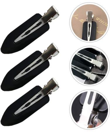 Toyvian Seamless Hair Clip Set - 24 Black Makeup & Pony Hairstyling Clips for Home & Salon | Perfect Gift for Christmas Birthdays & New Year - Buy Online on GoSupps.com