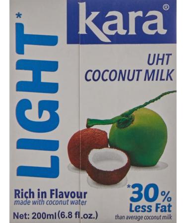 Kara Light coconut milk - The brick of 200 ml