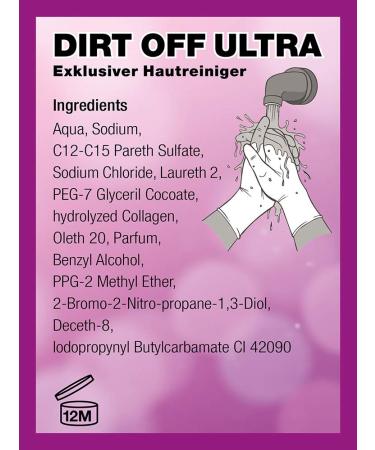 Kabitec Dirt Off Ultra Exclusive Skin Cleaner - 500ml Red Donor Bottle | Skin-Friendly Liquid Soap for Body & Hands | Best Household Soap - Buy Online on GoSupps.com