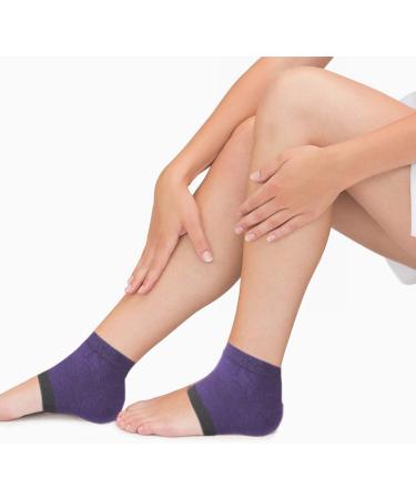 Milists 5 Pairs Moisturizing Gel Spa Socks for Cracked Heels - Heel Protection & Cushion | Slide-Resistant Foot Care - Buy Online on GoSupps.com