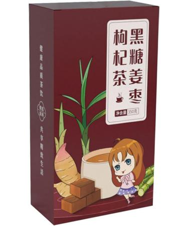 Ginger Tea 350g Carefully Blended Brown Sugar Ginger Tea Cinnamon Individual Package Red Date Double Red Rose Wolfberry for Body Cold - Buy Online on GoSupps.com
