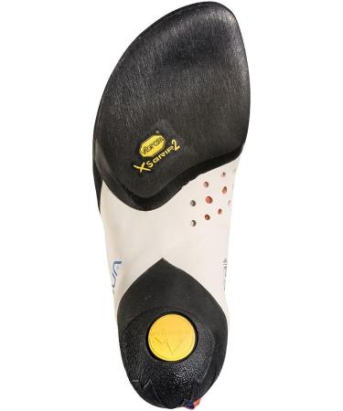 La Sportiva Women's Solution Rock Climbing Shoes 7.5-8 White Lily/Orange - Buy Online on GoSupps.com