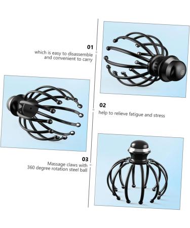 Tovinanna Portable Head & Hand Massager - Octopus Hair Brush Tool for Scalp Relief | International Shipping - Buy Online on GoSupps.com