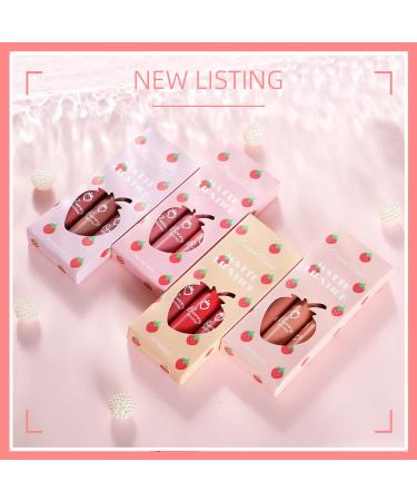 3-Piece Nude Matte Liquid Lipstick Set - Long-Lasting, High Pigmented, Waterproof Lip Gloss for Women & Girls - Buy Online on GoSupps.com