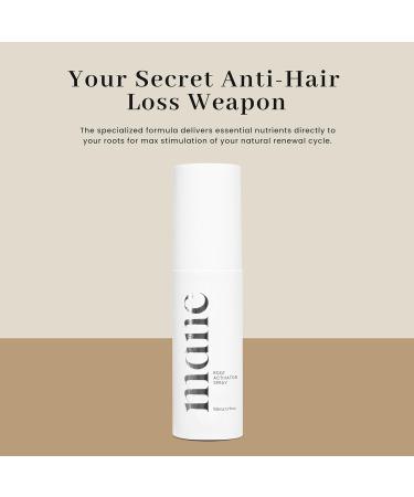 Hair Thickening Spray for Men - 50ML Hair Growth & Texturizing Spray with Ginseng Extract for Thicker Fuller Hair - Buy Online on GoSupps.com