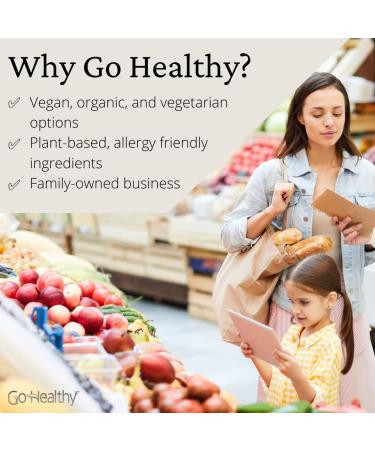 Go Healthy Kids Vitamin C & Echinacea Gummies - Vegan, Kosher & Halal - 60 Servings - Buy Online on GoSupps.com
