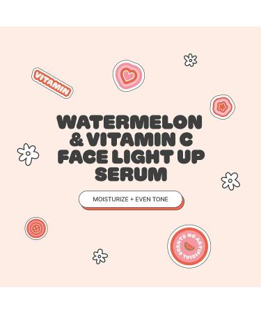 Preppy Skin Care Watermelon Vitamin Serum for Women - Pink Jelly Vitamin C Moisturizer - Buy Online on GoSupps.com