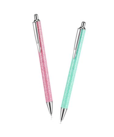 2 Pcs Air Release Weeding Tool Pin Pen Weeding Pen for Vinyl Glitter  Weeding Pinpoint Pen Craft Vinyl Tool (Pink)