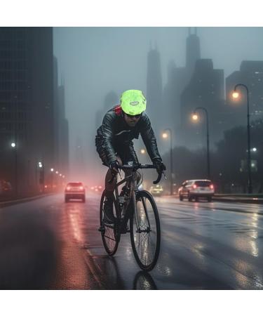 Premium Waterproof Bicycle Helmet Cover - 2-Piece Rain Protection for All Helmets - Durable & Lightweight - Buy Online on GoSupps.com