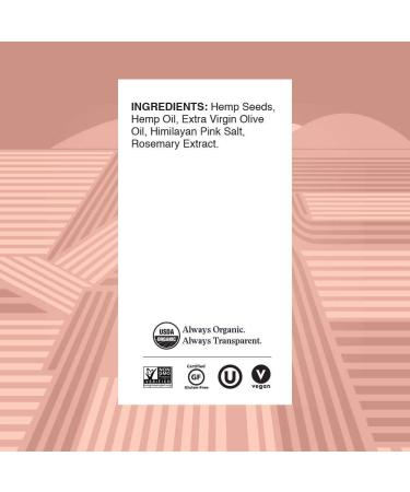 Eaton Hemp Pink Himalayan Sea Salt Toasted Super Seeds 12oz - Organic, High Fiber Plant-based Protein Snack with Natural Spices - Non-GMO, Gluten-free, Keto Friendly - Buy Online on GoSupps.com