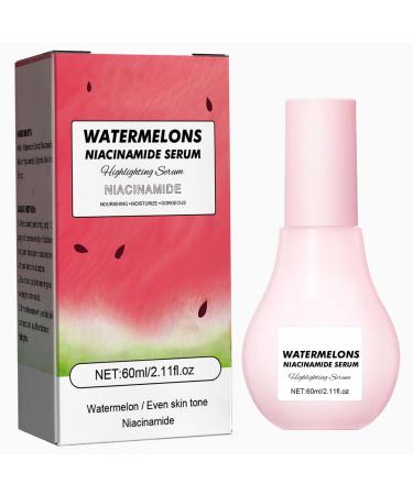Watermelon Serum with Hyaluronic Acid & Niacinamide - Deep Hydration - Brightening & Pigmentation Reduction