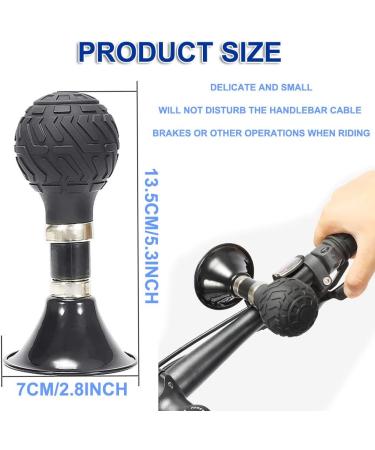Retro Clown Bugle Horn for Bikes - Classic Metal Loud Handlebar Mount for Cycling Adults - Buy Online on GoSupps.com