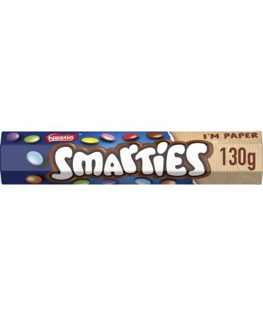 Smarties - Chocolate Candy - Giant tube of 130g