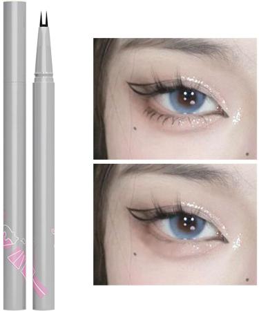 Double Tip Eyeliner | Waterproof Liquid Eyeliner | Smudge Proof Double Tip Liquid Eye Liners For Women - Long Lasting Lower Eyelash Pencil Sweat Proof Makeup Tmay Gray and Black Claws - Buy Online on GoSupps.com
