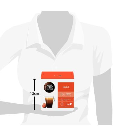 NESCAFE DOLCE GUSTO Nescaf Dolce Gusto Lungo - Coffee - 16 Capsules (1 box x 16) - Buy Online on GoSupps.com
