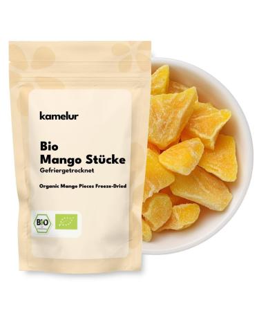 Kamelur Kamelur Freeze Dried Organic Mango Chunks 500 g from controlled organic farming