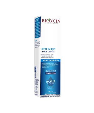 BIOXCIN Bioxcin Thermal Anti-Dandruff Shampoo - Effective Dandruff Control with Thermal Water Probiotics and Zinc 300ml