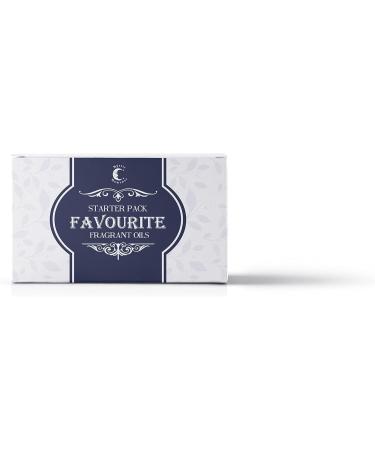 Mystic Moments Fragrant Oil Starter Pack - Best 5 x 10ml Essential Oils for Aromatherapy - International Shipping Available - Buy Online on GoSupps.com