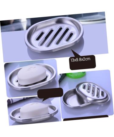 Amosfun Soap Container Rack Soap Holder Kitchen Soap Rack Bathroom Soap Rack Box Essential Oil - Buy Online on GoSupps.com