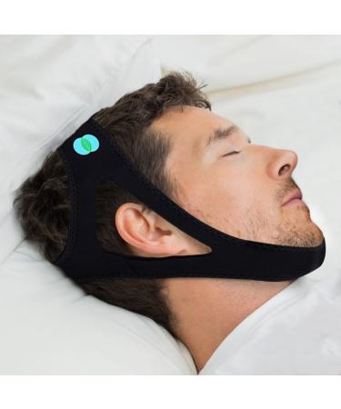 Anti Snoring Chin Strap for Adults (for Medium and Large Heads)  Chin Strap to Stop Snoring - Anti Snoring Devices for Men and Women  Sleep Aid for Mouth Breathers