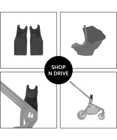 Hauck Move so Simply Universal Adapter in Black - Compatible with Non-Hauck Car Seats - Buy Online on GoSupps.com