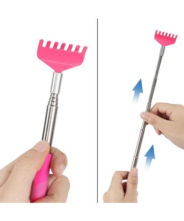 Cerrxian Portable Telescopic Back Scratch - Metal-Free Massage Device for Women | 4 Knots Rubber Gear - Buy Online on GoSupps.com