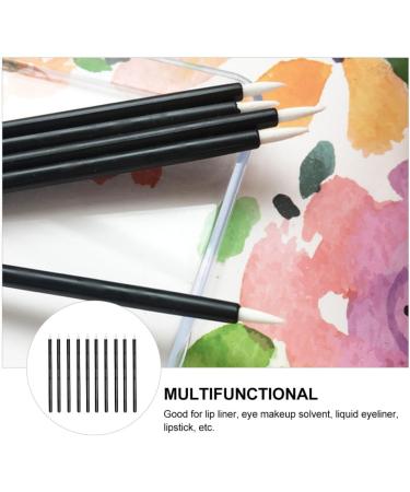 300 Pcs Disposable Eyeliner Fiber Eyeliner Brush Disposable Fiber Eyeliner Cosmetic Makeup Brush 9x0.7cmx3pcs Blackx3pcs - Buy Online on GoSupps.com