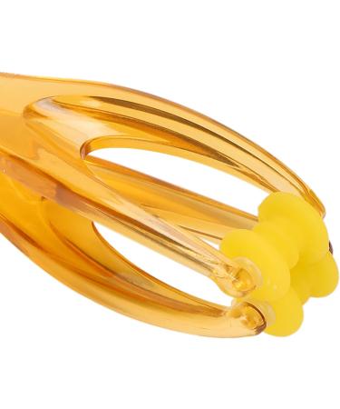 Finger Roller Massager for Stress Relief | Handheld Joint Massage Tool | Blood Circulation Aid (Yellow) - Buy Online on GoSupps.com