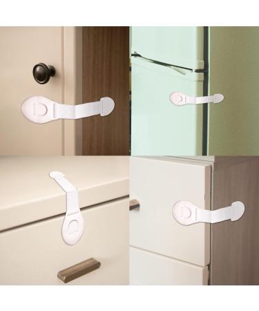 14-Piece Child Safety Lock Set | Baby Cabinet & Drawer Protection | Secure Cupboards Refrigerators & Doors - Buy Online on GoSupps.com