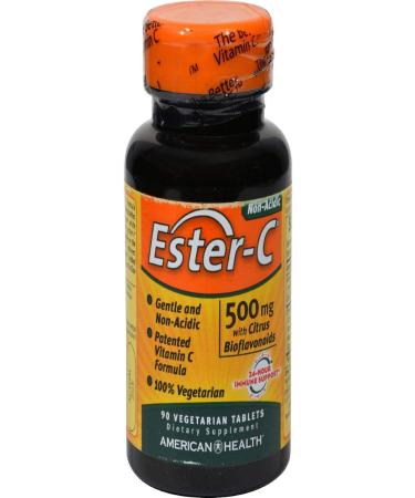 American Health Ester-C 500 mg 90 Vegetarian Tablets