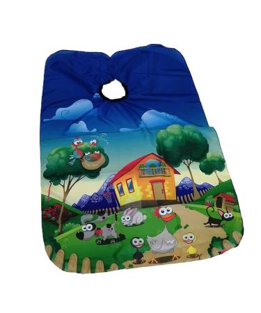Yeglg Kids Hairdressing Cape - Waterproof Hair Cutting Cape for Children & Adults | Durable Salon Cape - Buy Online on GoSupps.com