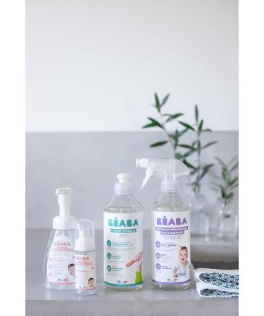B aba Natural Baby Bottle & Dishwashing Detergent - 100% Biodegradable Perfume-Free 2x500ml Pack - Safe for Babies - Buy Online on GoSupps.com