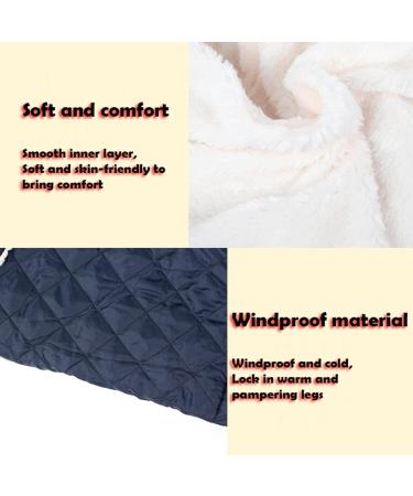 Wheelchair Footmuff Machine Washable Fleece-Lined Wheelchair Cover Universal Wheelchair Accessory for Manual and Powered Wheelchairs - Buy Online on GoSupps.com