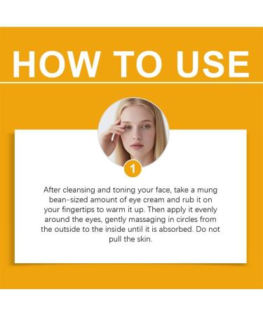 futiu Eye Nourishing Cream - Improves Eye Area Sagging Softens Skin Gentle Application Post-Cleansing Use(3pcs) - Buy Online on GoSupps.com