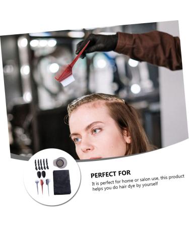 FRCOLOR Hair Coloring Products Set Hair Color Kit Perm Dyeing Plastic Hairdressing Tool Hair Coloring Brush - Buy Online on GoSupps.com